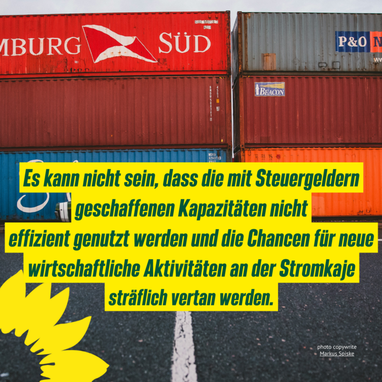 Rückgang am Containerterminal hält an – neue Geschäftsfelderdringend erforderlich!