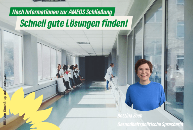 Grüne besorgt über Schließung des AMEOS-Klinikums Bremerhaven-Mitte