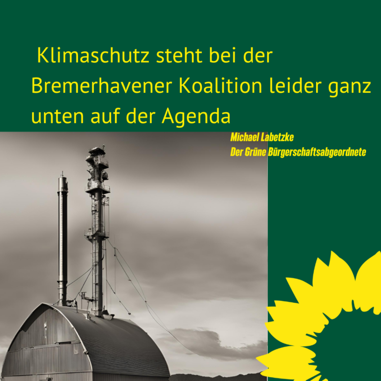 Bremerhavener Koalition verhindert Emissionskataster und klugen Klimaschutz