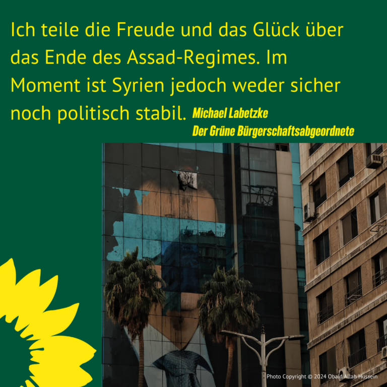 Stellungnahme Michael Labetzke zu Rückkehrforderungen an in Deutschland lebendende Syrer:innen