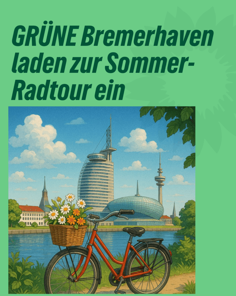 GRÜNE Bremerhaven laden zur Sommer-Radtour ein