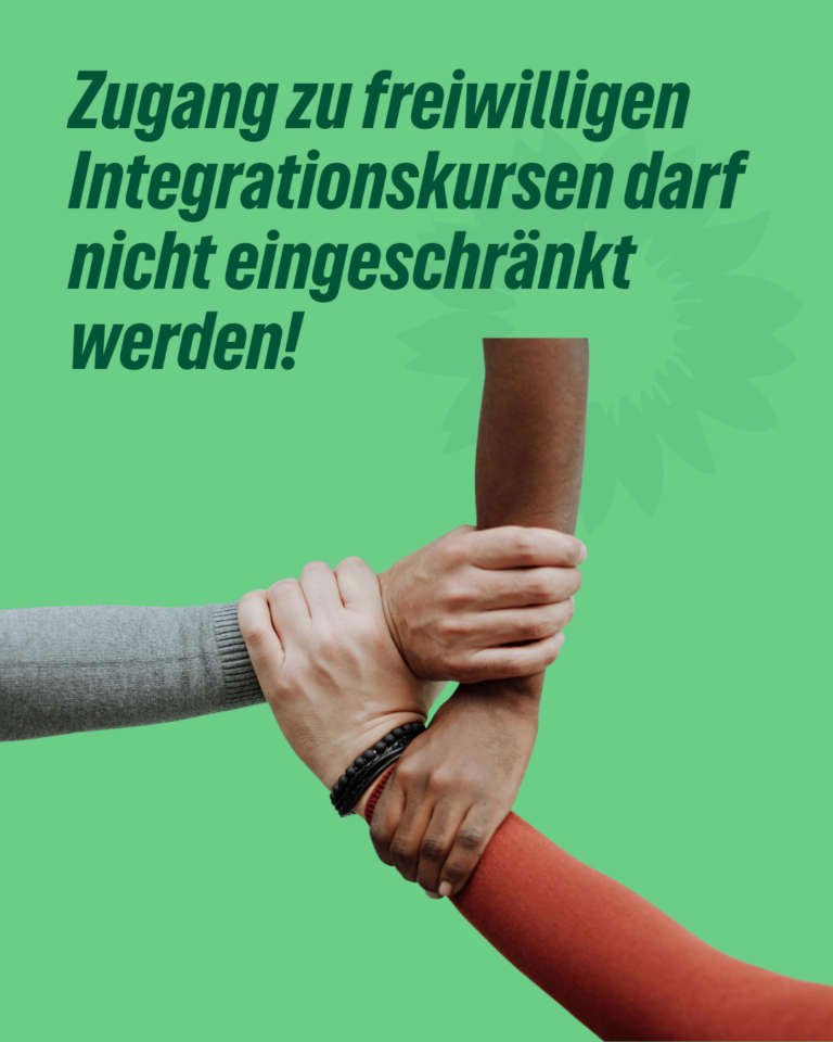 Zugang zu freiwilligen Integrationskursen darf nicht eingeschränkt werden!