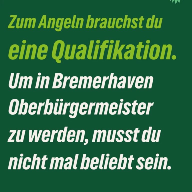Wie kommt Bremerhaven eigentlich zu einem neuen Stadtoberhaupt? #nichtmein OB