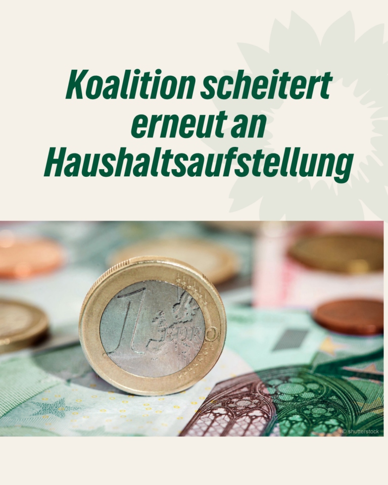 Koalition scheitert erneut an Haushaltsaufstellung