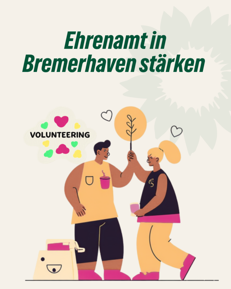 GRÜNE + P wollen Ehrenamt in Bremerhaven stärken